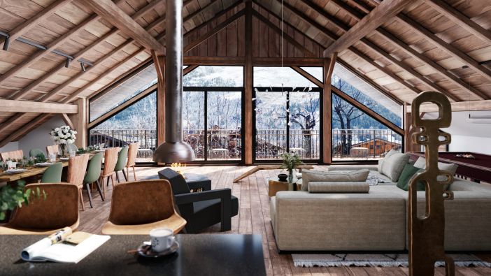 Vente Loft Chamonix-Mont-Blanc 5&nbsp;Pièces 210&nbsp;m²