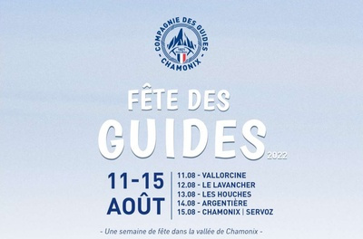 The valley is celebrating with the Compagnie des Guides de Chamonix